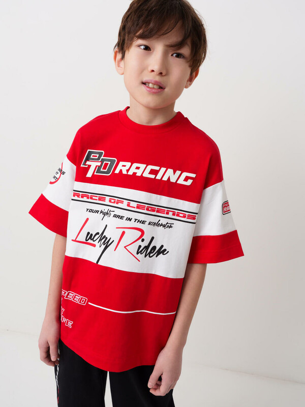 Комплект трикотажный для мальчиков: фуфайка (футболка), брюки