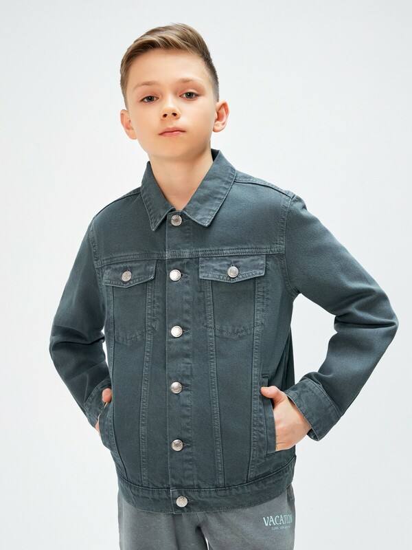 Куртка джинсовая детская для мальчиков Nidoran