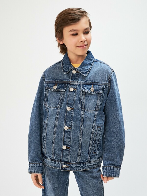 Куртка джинсовая детская для мальчиков Nidoran
