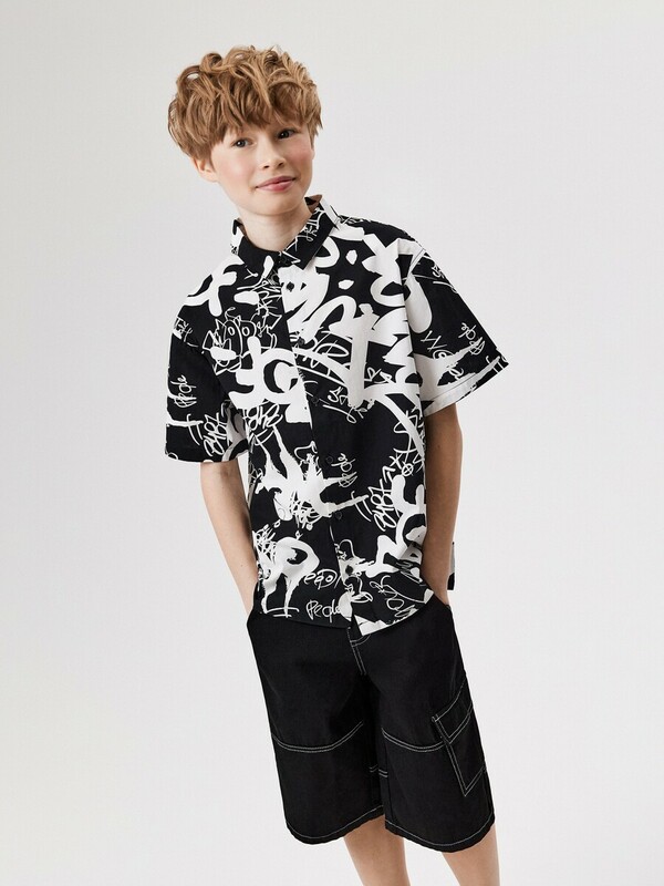 Сорочка верхняя детская для мальчиков Rasselino