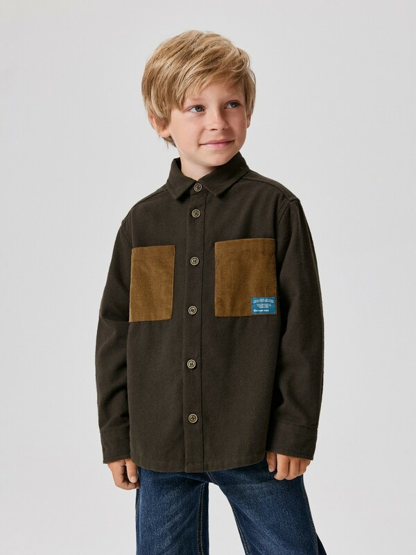 Сорочка верхняя детская для мальчиков Luto