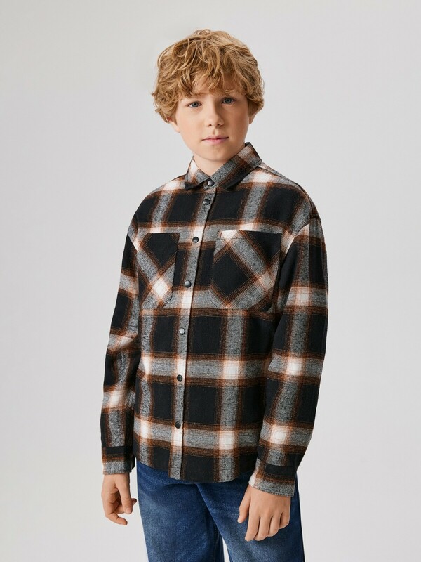 Сорочка верхняя детская для мальчиков Aidero