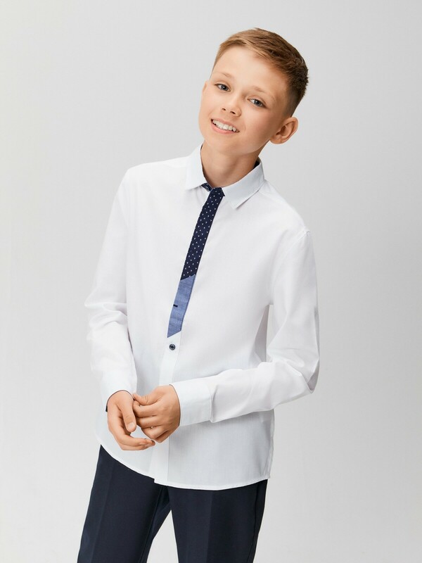Сорочка верхняя детская для мальчиков Nybert