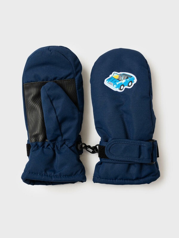 Варежки текстильные для мальчиков