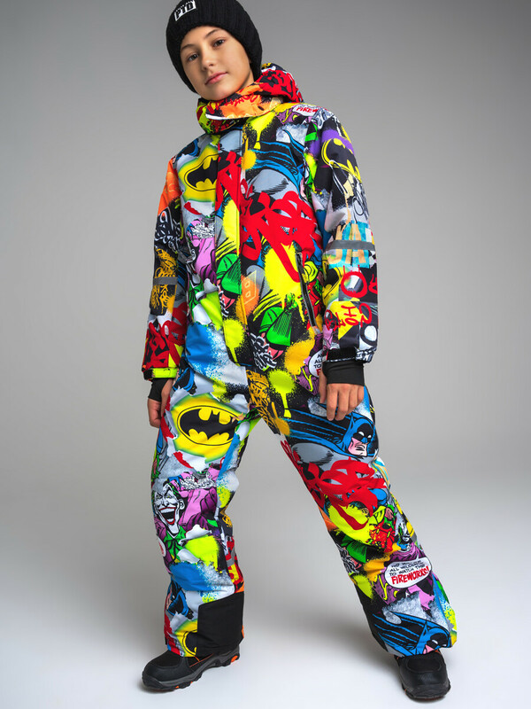 Зимний комбинезон из мембранной ткани для мальчика