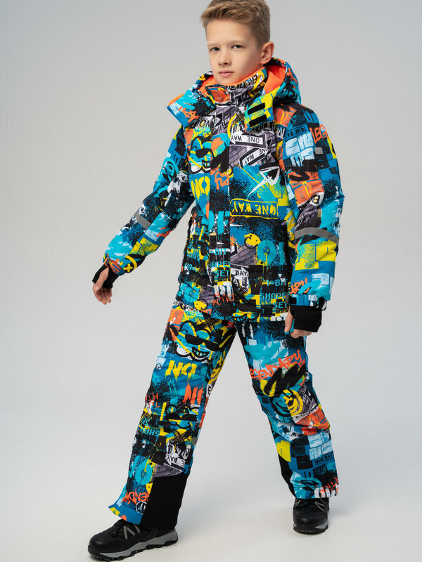 Комплект текстильный с полиуретановым покрытием для мальчиков: куртка, брюки