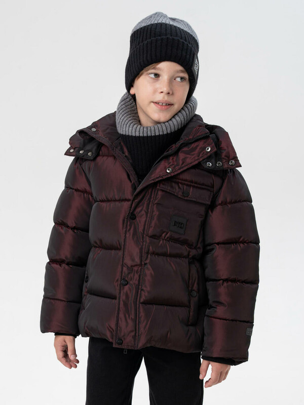 Куртка текстильная с полиуретановым покрытием для мальчиков