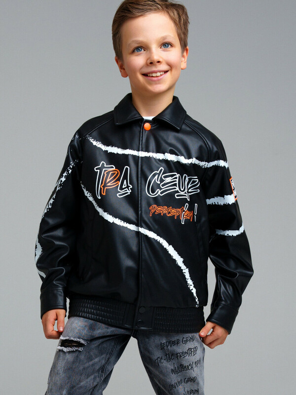 Куртка текстильная с полиуретановым покрытием для мальчиков