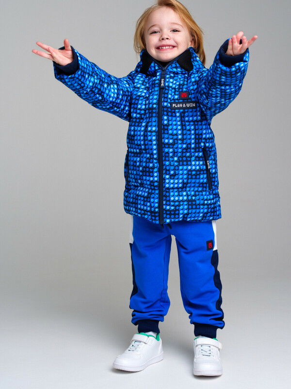 Куртка текстильная с полиуретановым покрытием для мальчиков