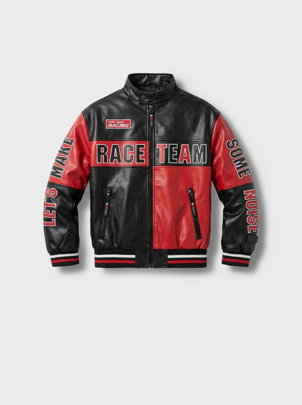 Куртка кожаная для мальчиков