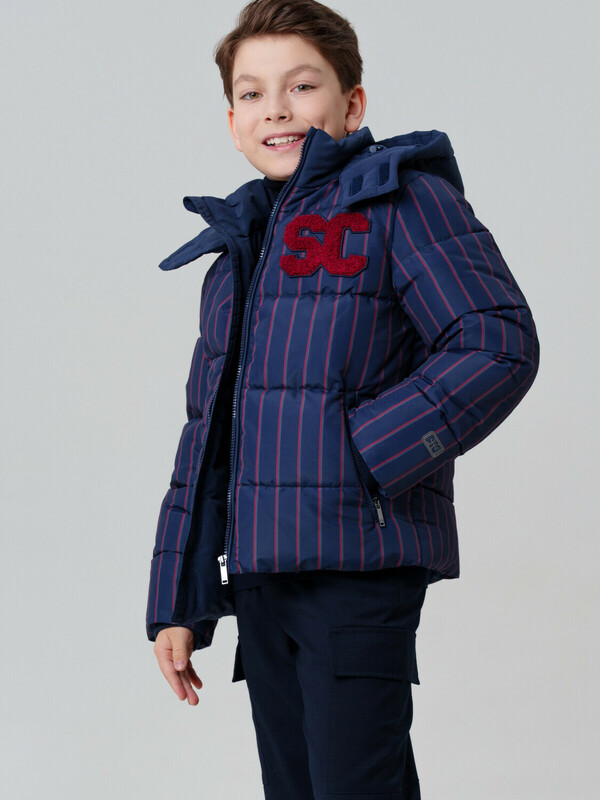 Куртка текстильная с полиуретановым покрытием для мальчиков