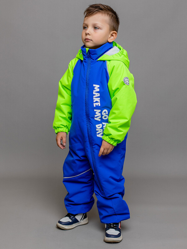 606-24в-2 Комбинезон для мальчика "Бэртон" синий ультрамарин