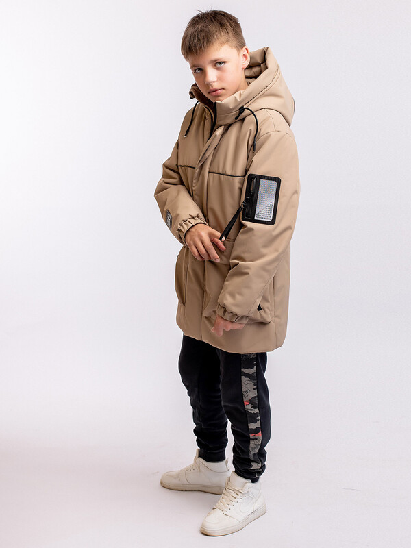 809-24о-1 Пальто-парка "БЭЙН"