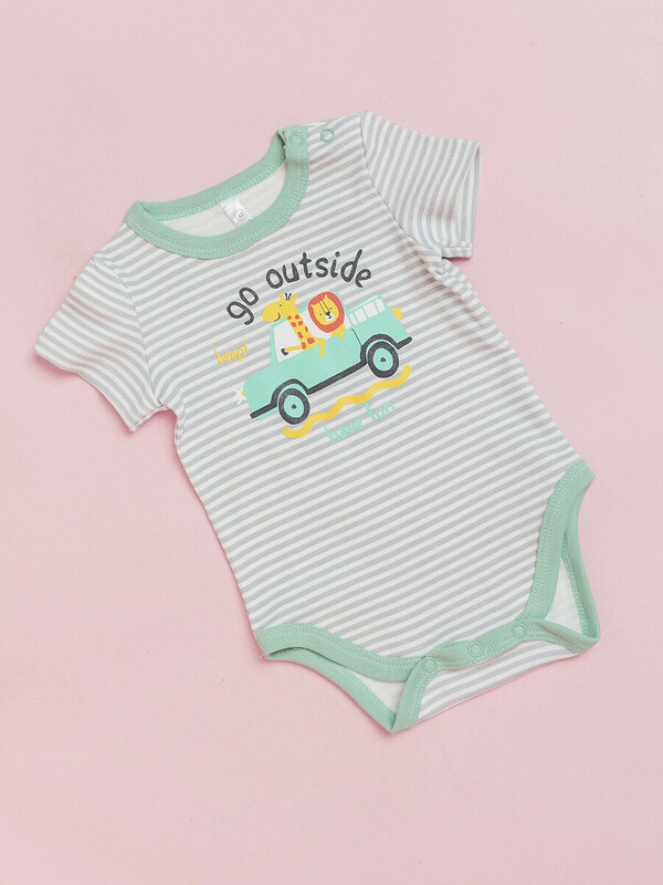 Боди с коротким рукавом для мальчика (045_ЛН25)