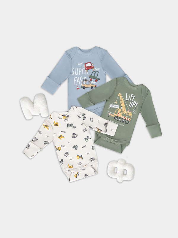 БОДИ ДЕТСКОЕ (3ШТ.) 13016-1-3