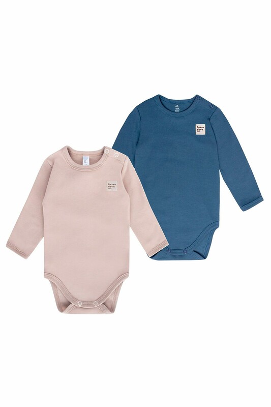 Боди с длинным рукавом /набор 2 шт/ «Basic» 580БН-361-С