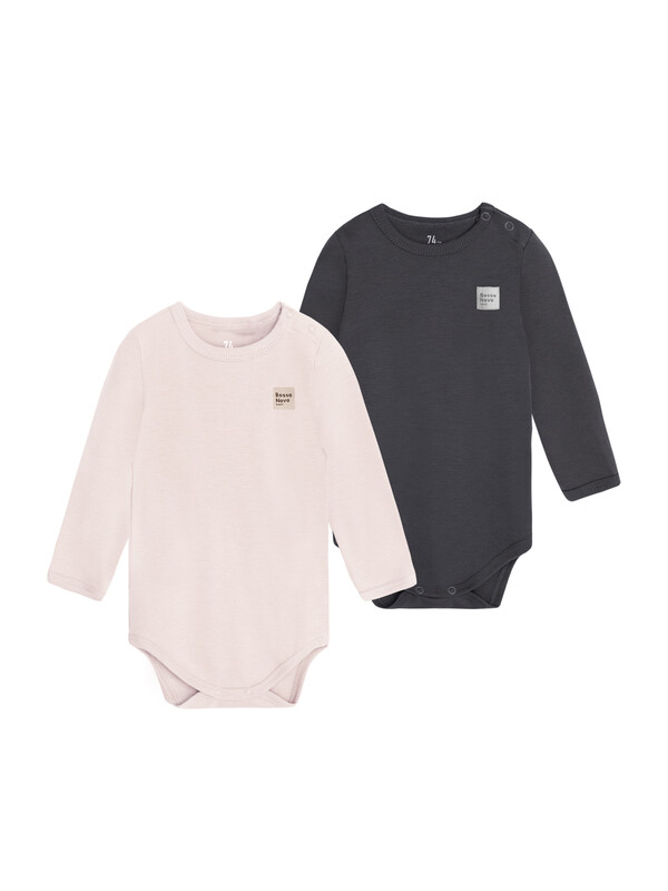 Боди с длинным рукавом /набор 2 шт/ «Basic» 580Н-361-Б