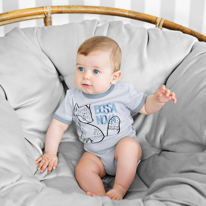 Боди с коротким рукавом «Basic» 588У-361-С