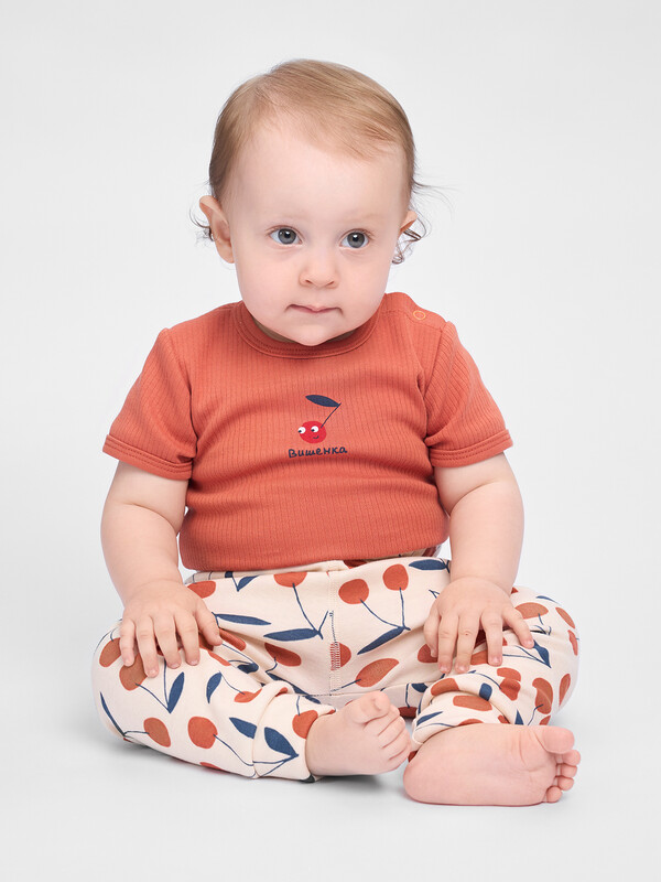 Боди с коротким рукавом «Бусинка» 588В-365-О