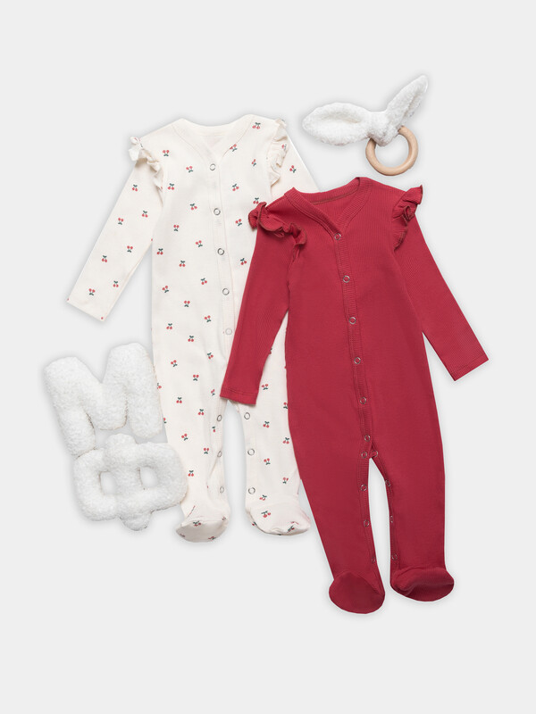 КОМБИНЕЗОН НАТЕЛЬНЫЙ ДЕТСКИЙ (2ШТ.) 14007-2