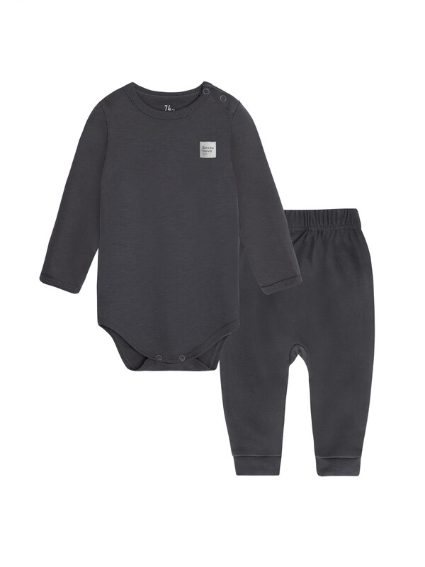 Комплект боди д/р и ползунки 055БК-361-А