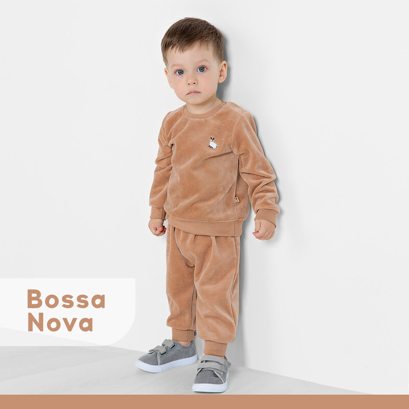 Костюм ясельный свитшот и брюки «Пушок» 062П-663-К