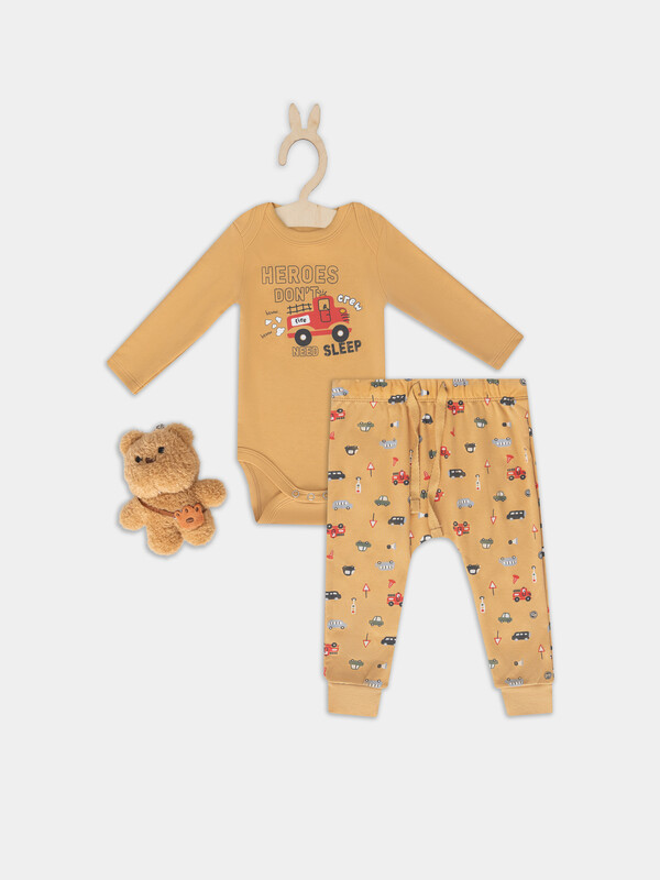 КОМПЛЕКТ ДЕТСКИЙ (БОДИ, ПОЛЗУНКИ) 89404