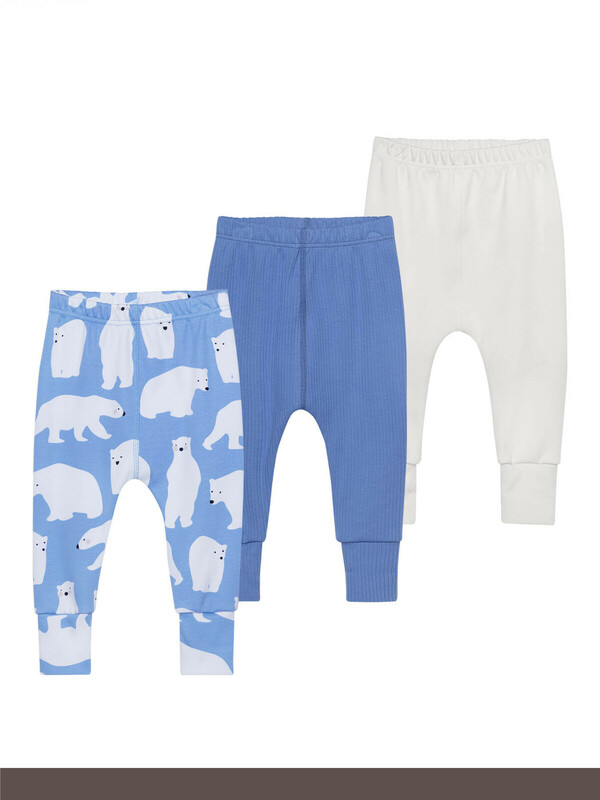 Ползунки с манжетами /набор 3 шт/ «Яркая» 532ЯН-371-М