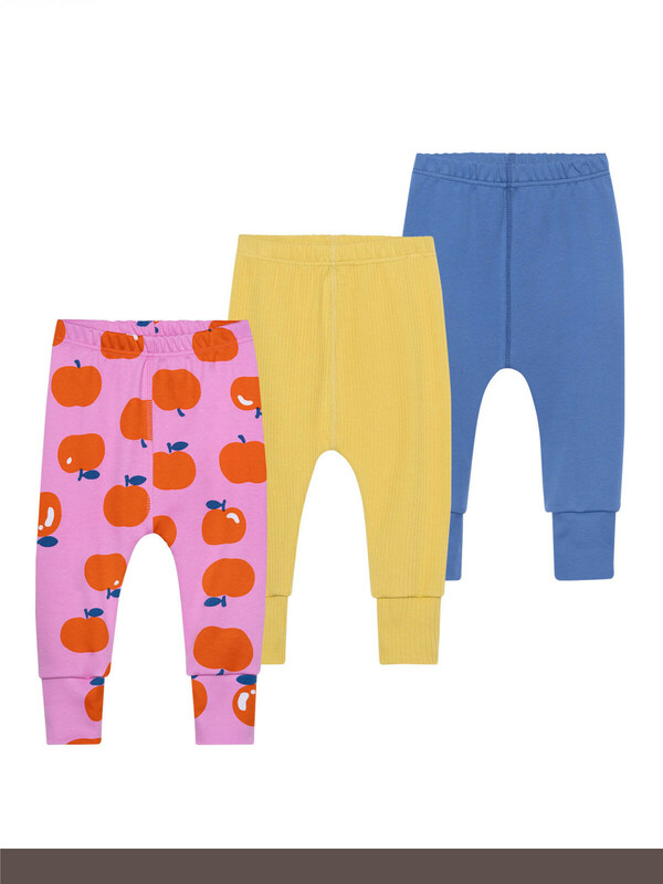 Ползунки с манжетами /набор 3 шт/ «Яркая» 532ЯН-371-Я