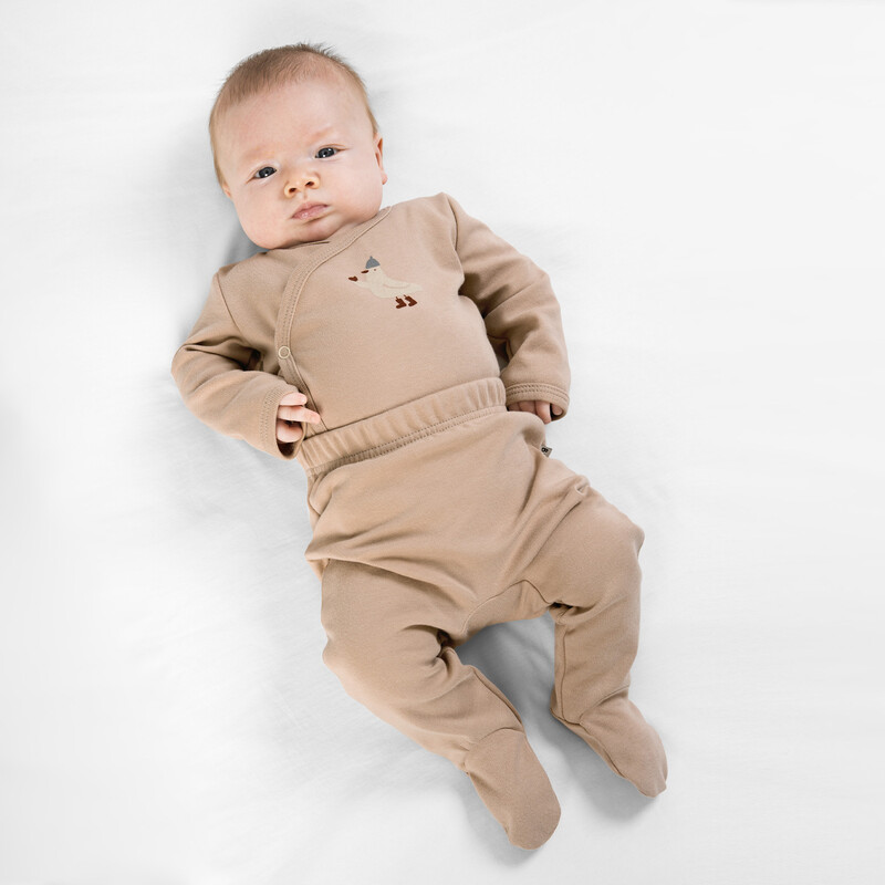 Ползунки с закрытыми ножками «Латте» 533Л-361