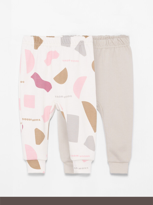 Ползунки с манжетами /набор 2 шт/ «Basic» 535БН-371-А