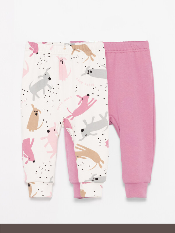 Ползунки с манжетами /набор 2 шт/ «Basic» 535БН-371-Т