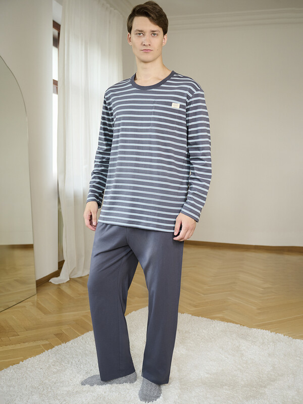 Мужская пижама (Дл.рукав+брюки)