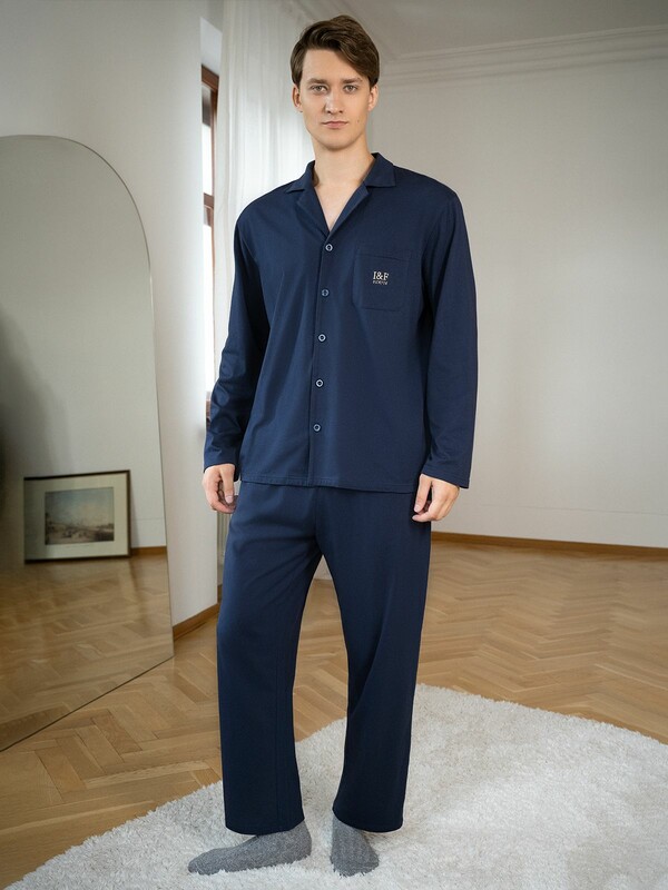 Мужская пижама (Дл.рукав+брюки)