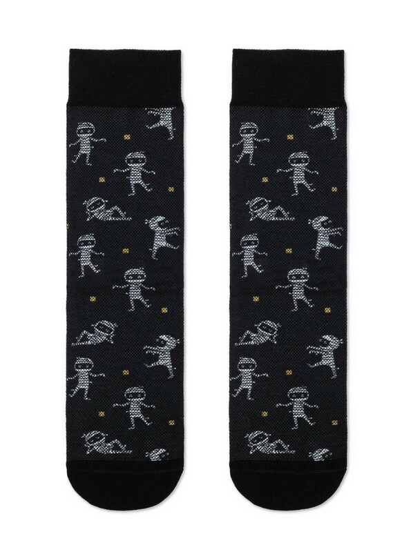 Носки мужские DIWARI Носки с печатными рисунками HAPPY