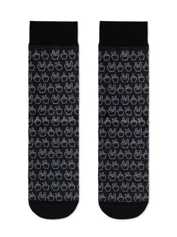 Носки мужские DIWARI Носки с печатными рисунками HAPPY