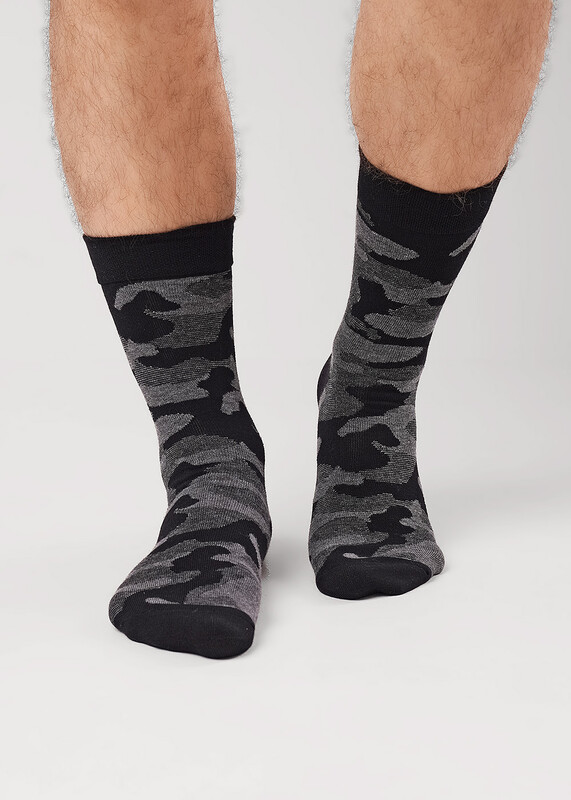 Носки муж. 23Ф хл+эл