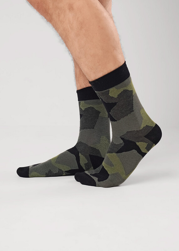 Носки муж. 23Ф хл+эл