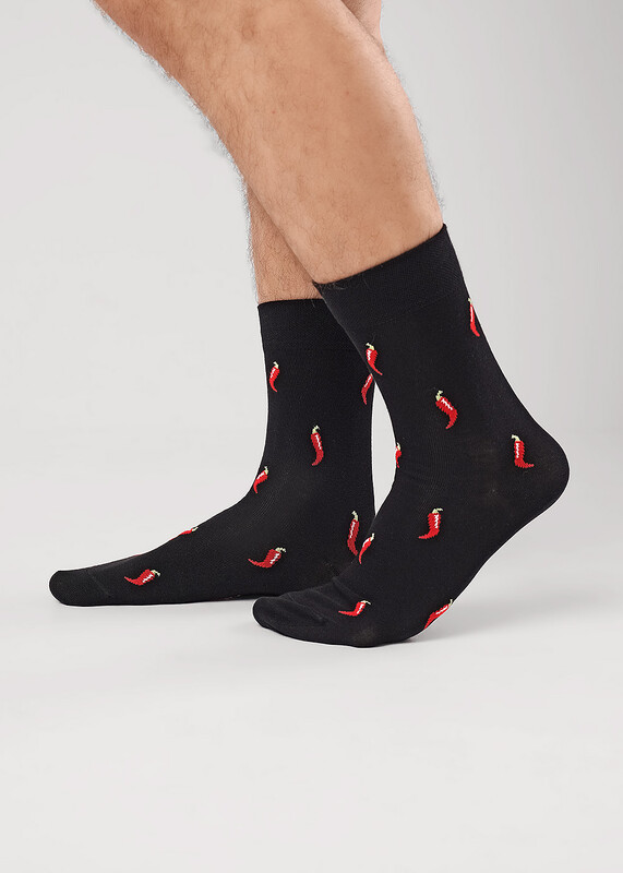 Носки муж. 23Ф хл+эл