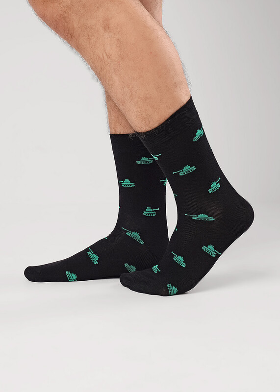 Носки муж. 23Ф хл+эл