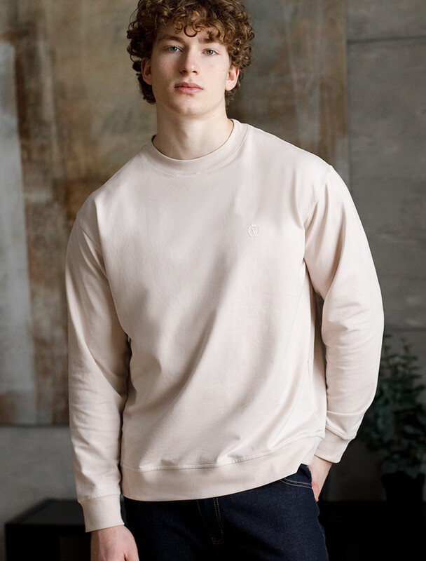 Джемпер из премиального футера-двухнитки