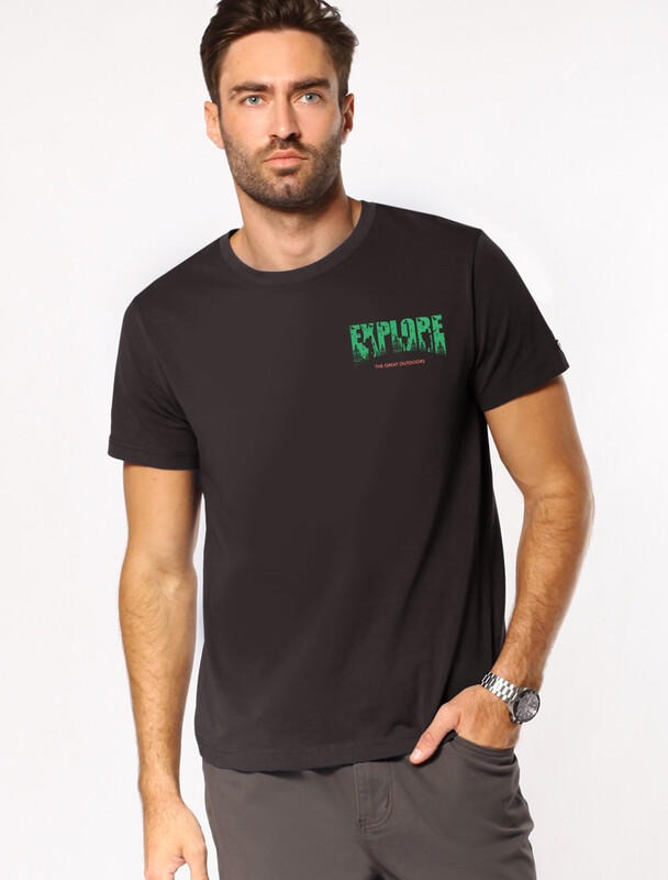 Футболка из премиального хлопка с авторским принтом