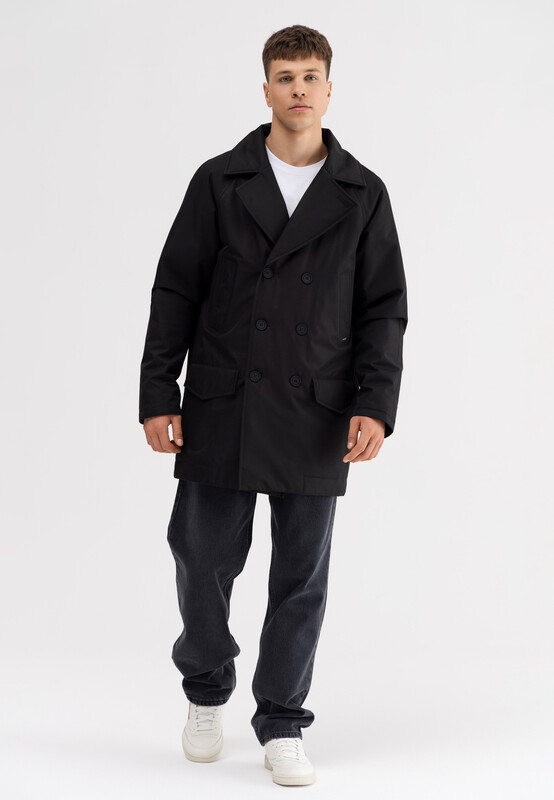 Плащ утепленый мужской