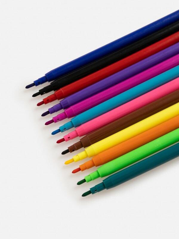 Фломастеры, 12 цветов Flomich