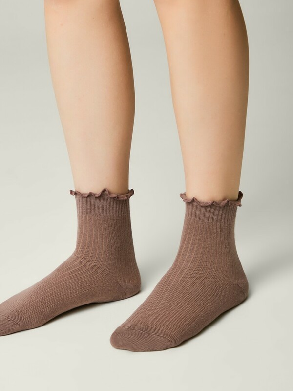 Классические CONTE-KIDS Носки TIP-TOP с декоративным с волнистым бортом