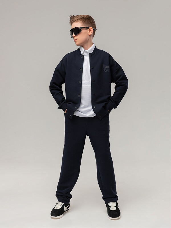 Брюки ПИКЕ с атласным кантом