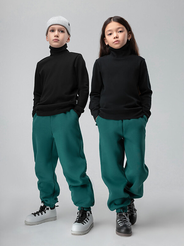 Брюки с начёсом