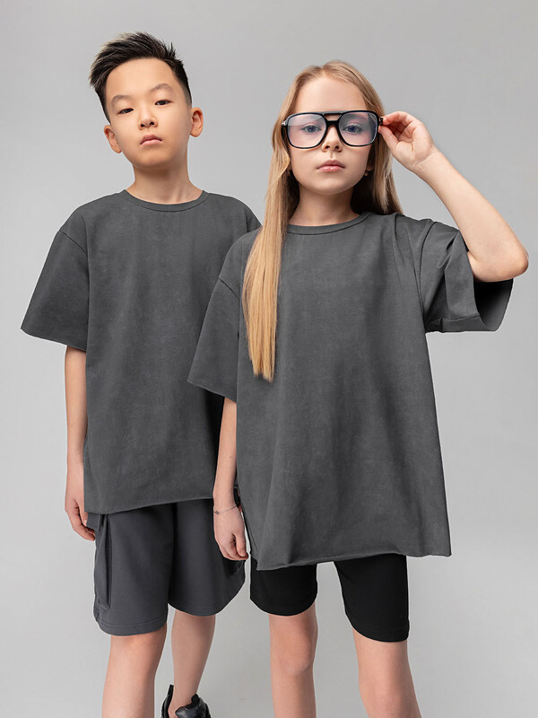 Футболка эффектом "варенки"