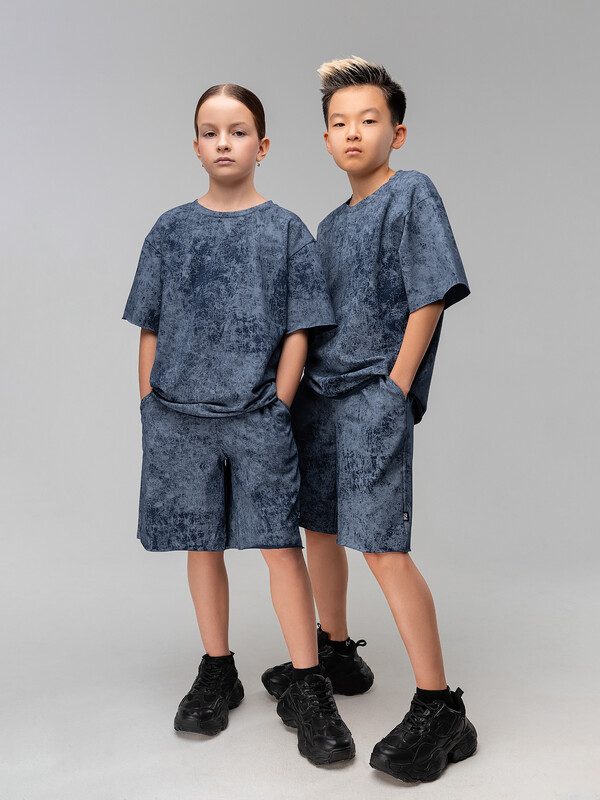 Костюм с необработанным краем