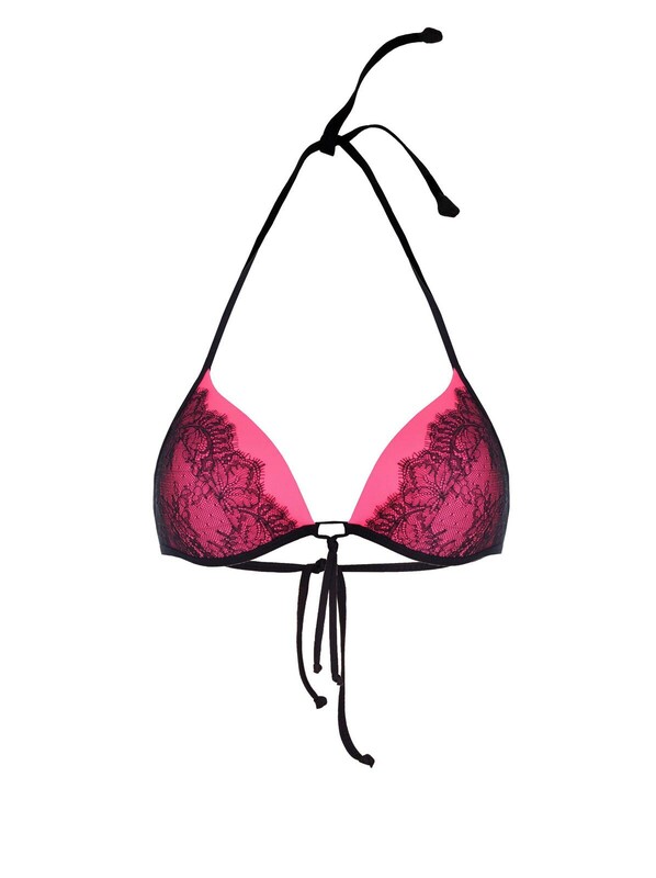 Бюстгальтер купальный женский CONTE Бикини с треугольными уплотненными чашками и кружевом AMANDA